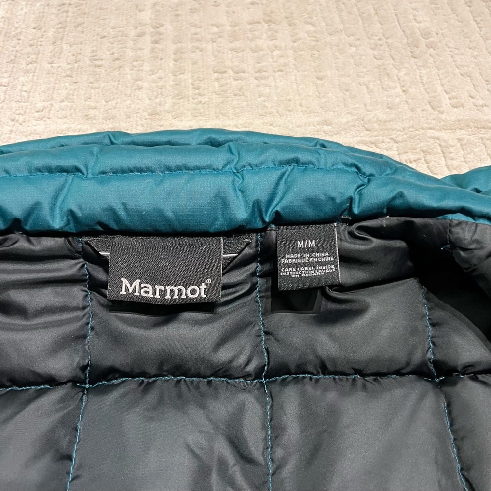 Marmot Ajax Down Puffer Vest Men’s Medium - Picture 4 of 8